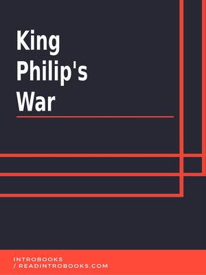 cover image of King Philips War